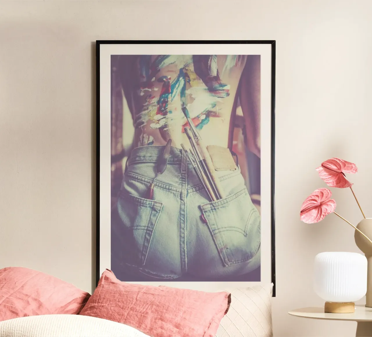 The Painter poster by Magdalena Martin Photography