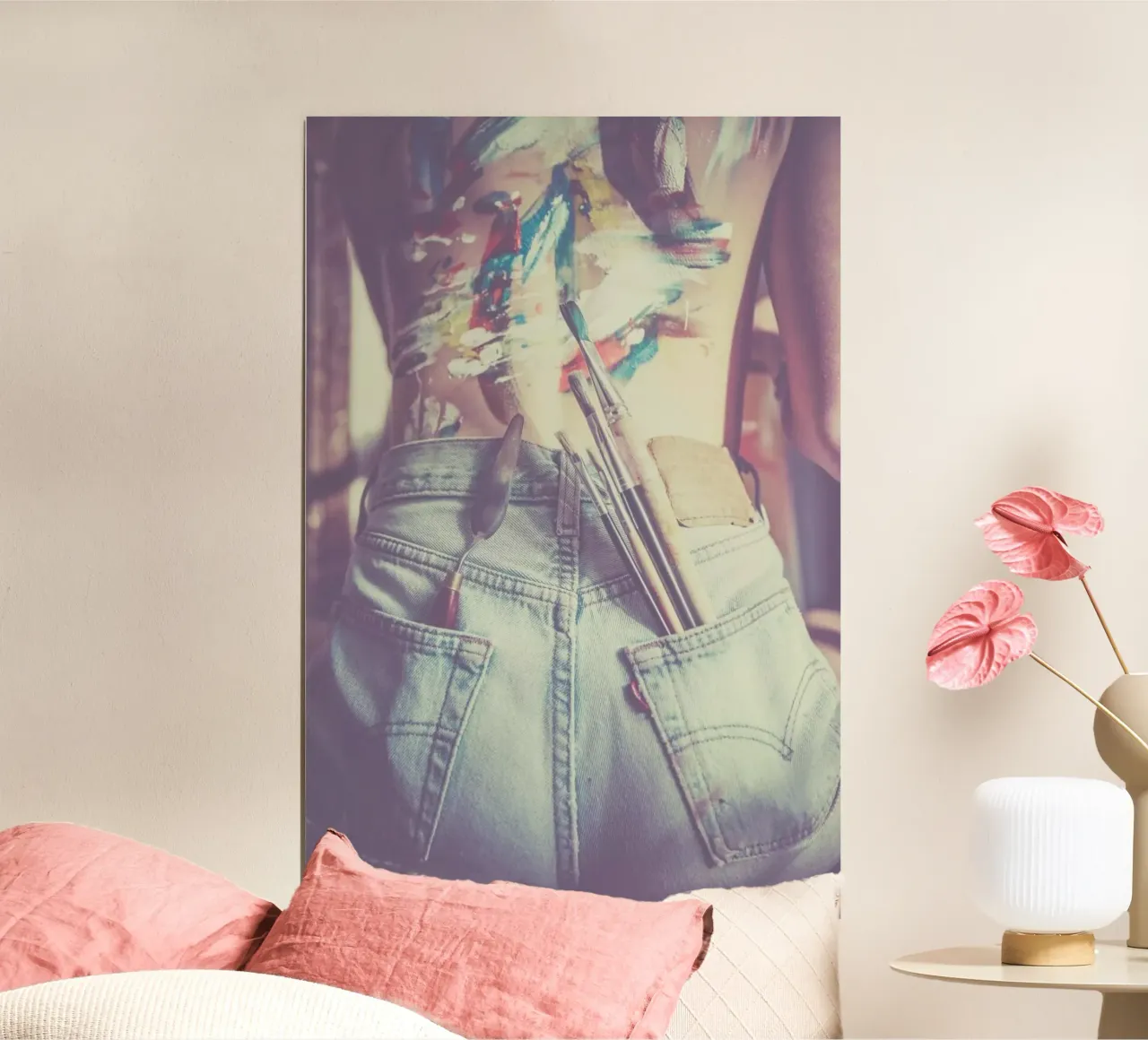 The Painter poster by Magdalena Martin Photography