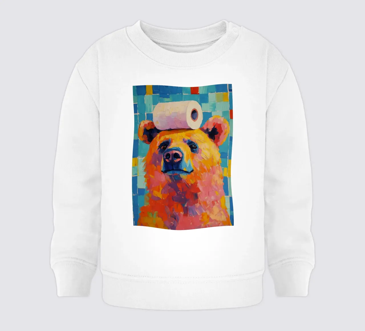 Orso con carta igienica felpa neonato da Adrian Patel
