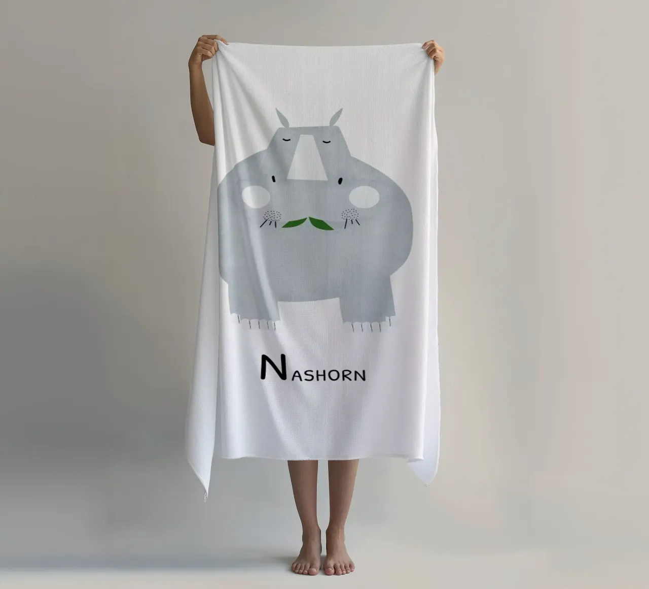 Nashorn telo mare da Little Flourishes