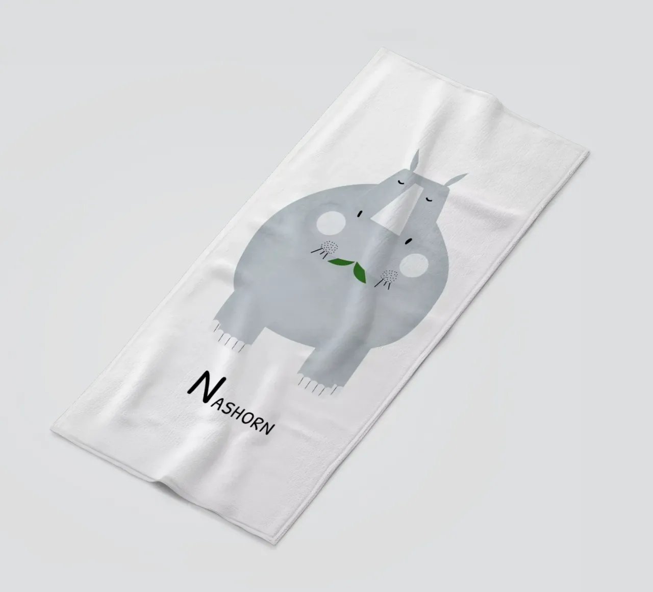 Nashorn telo mare da Little Flourishes