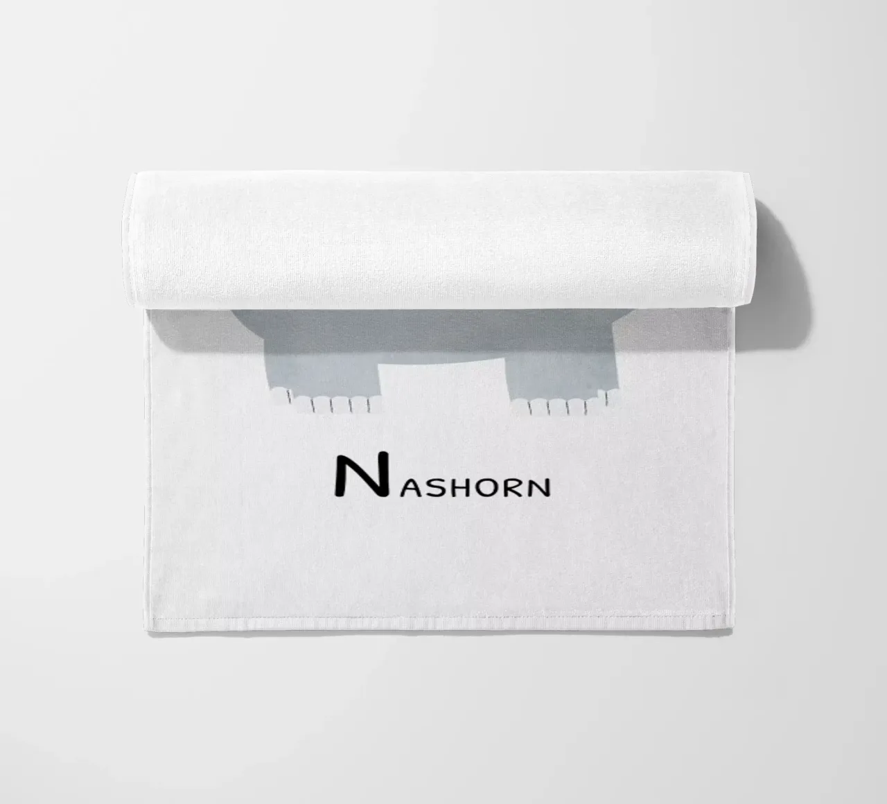 Nashorn telo mare da Little Flourishes