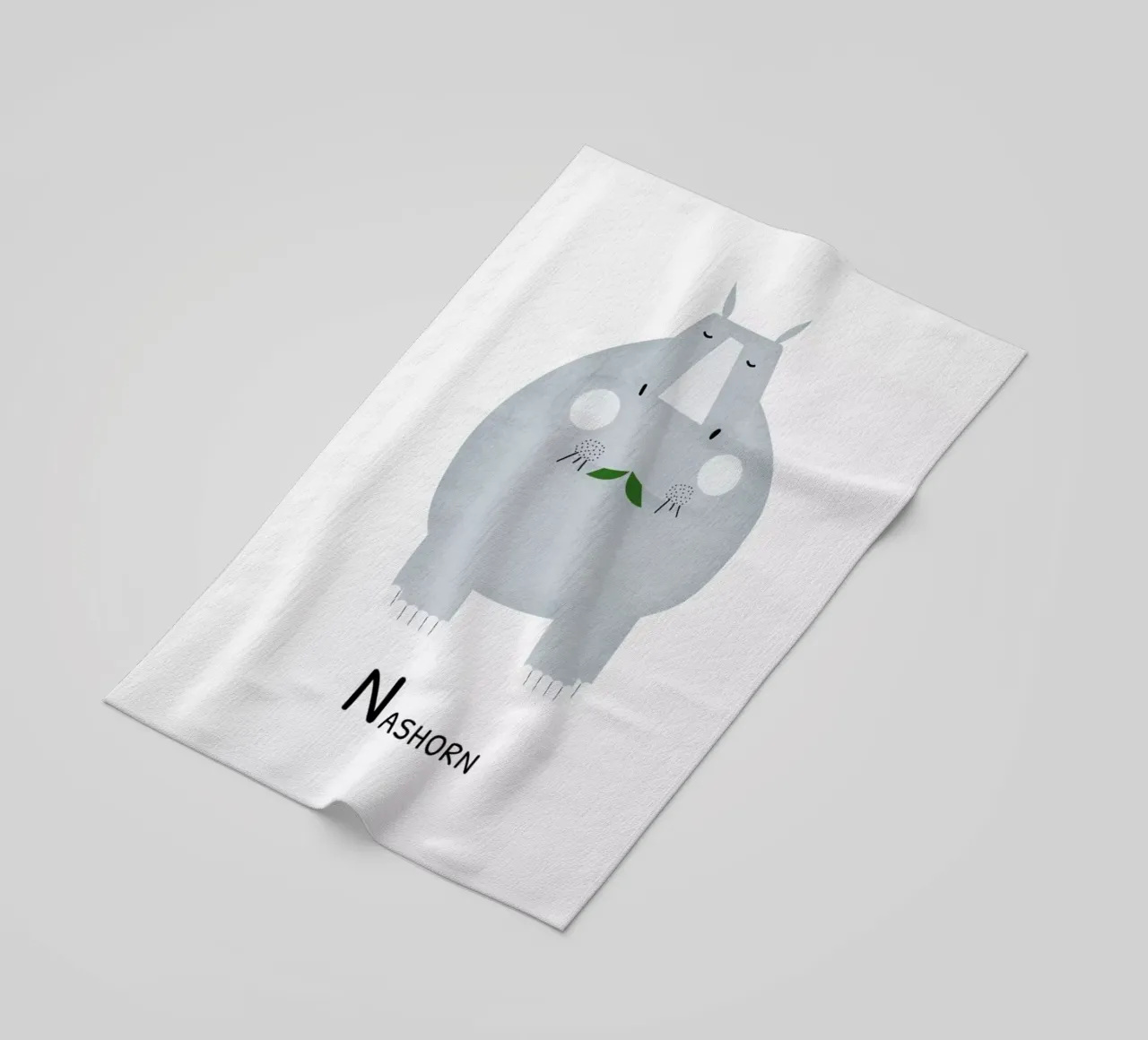 Nashorn telo mare da Little Flourishes