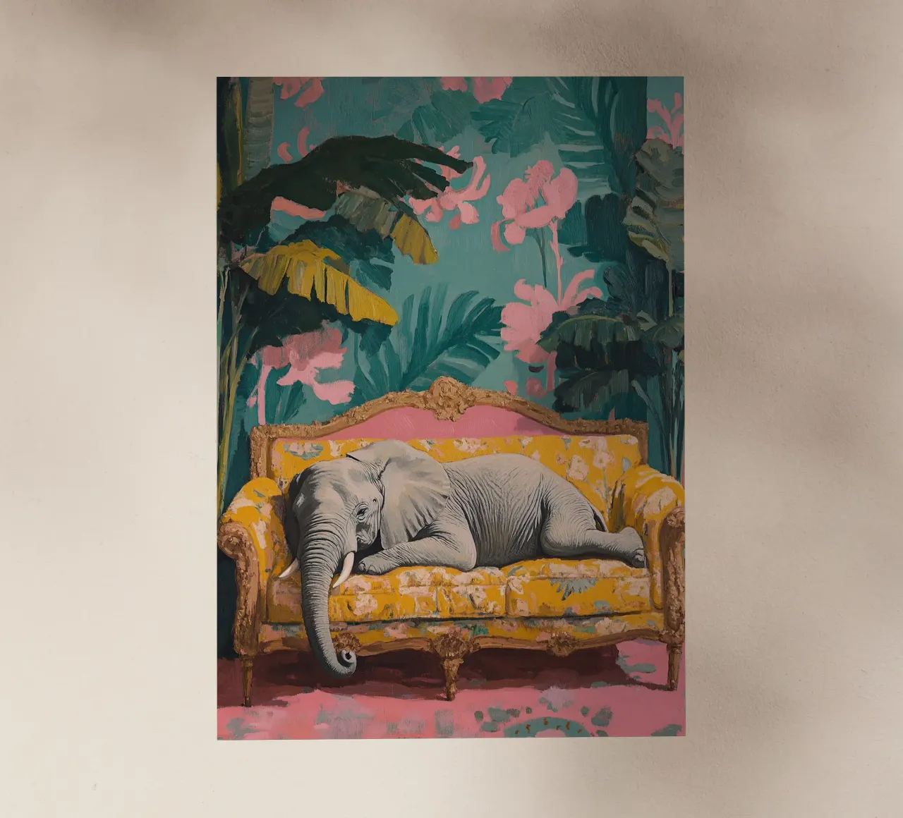 Elefante: La saggezza delle rughe pellicola backlit da Nikis Art Studio