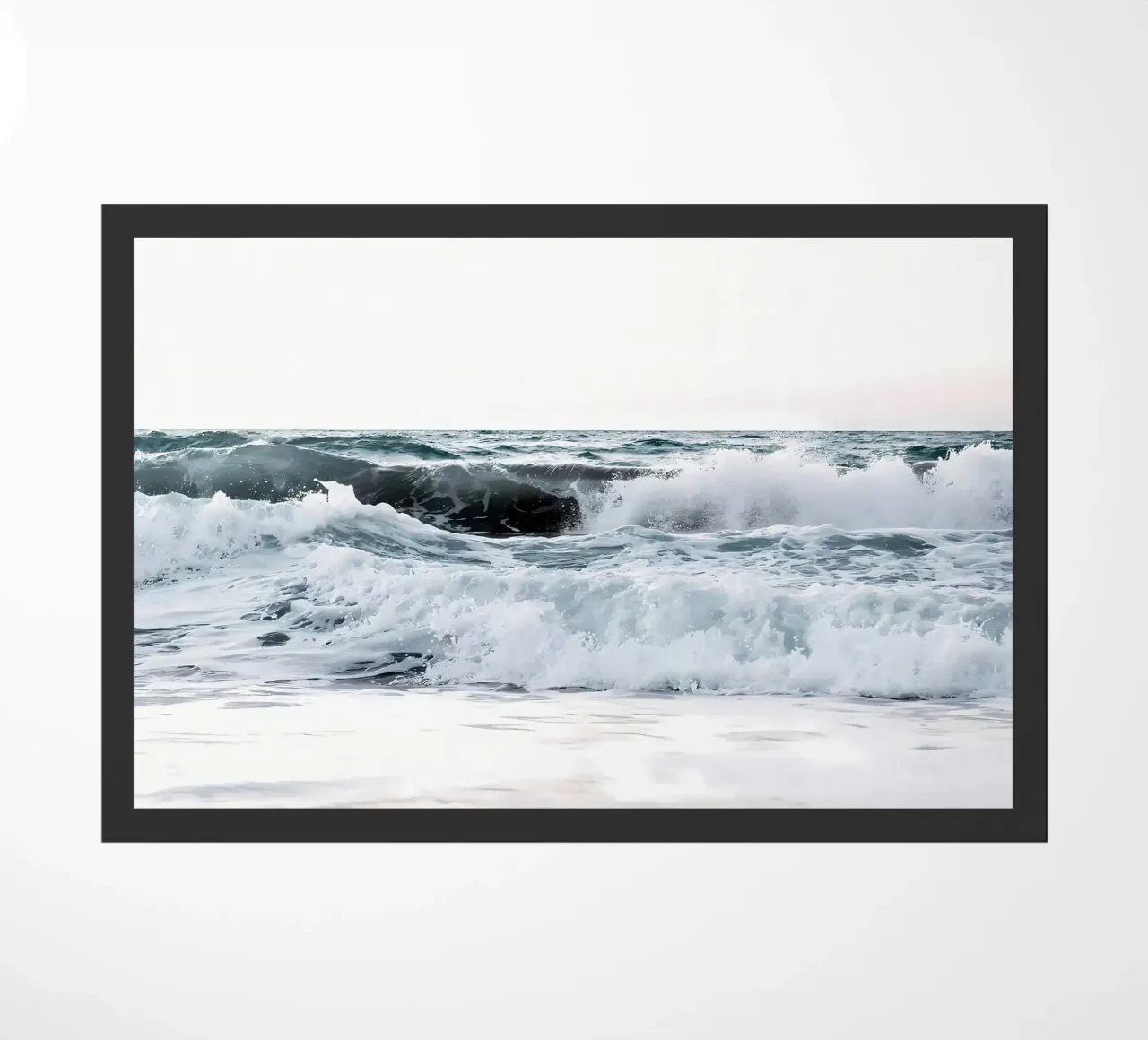 Ocean Waves doormat by Matthew Katz