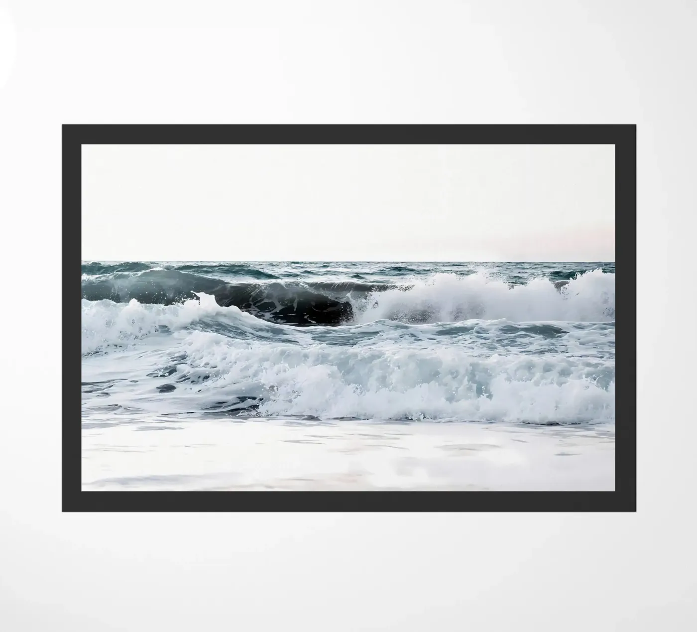 Ocean Waves doormat by Matthew Katz