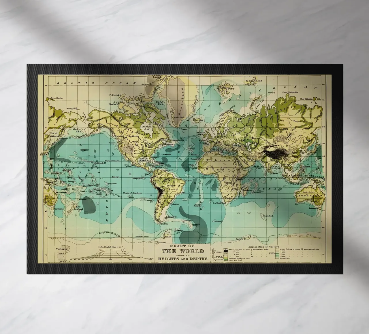 Mappa d'epoca zerbino da Aiden Garcia