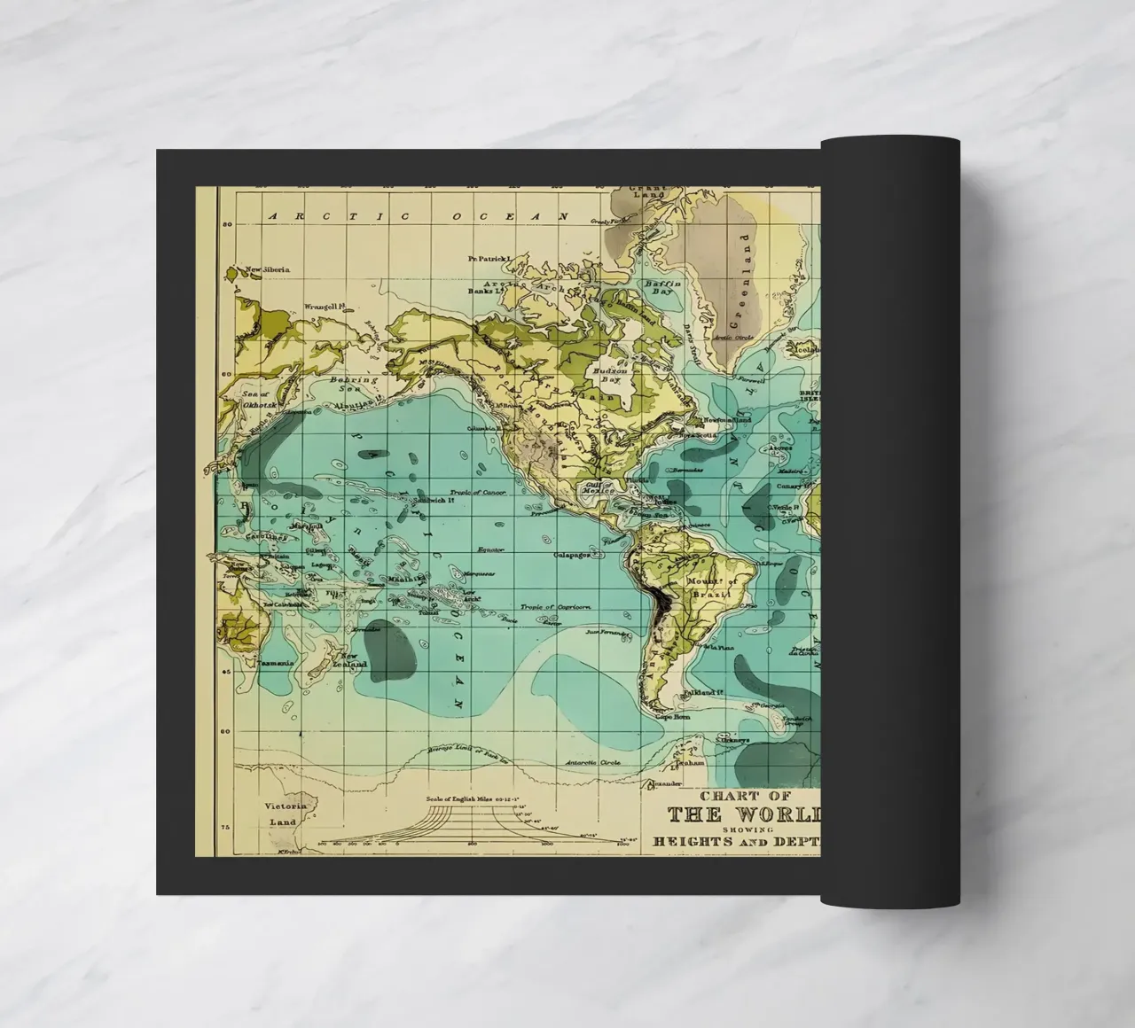 Mappa d'epoca zerbino da Aiden Garcia