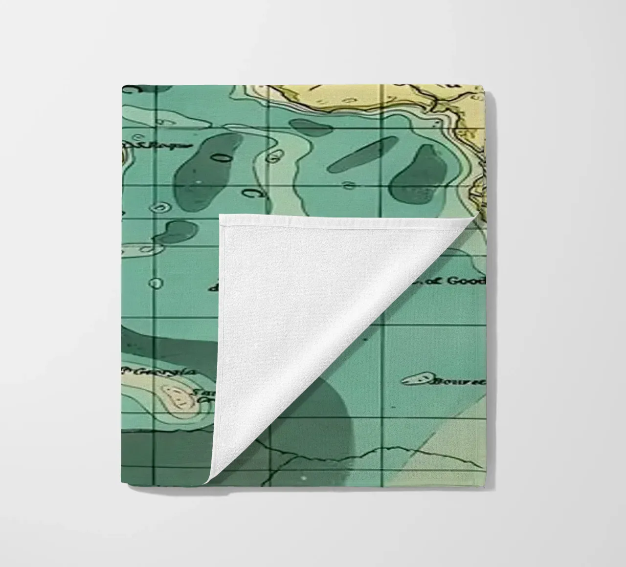 Mappa d'epoca telo mare da Aiden Garcia