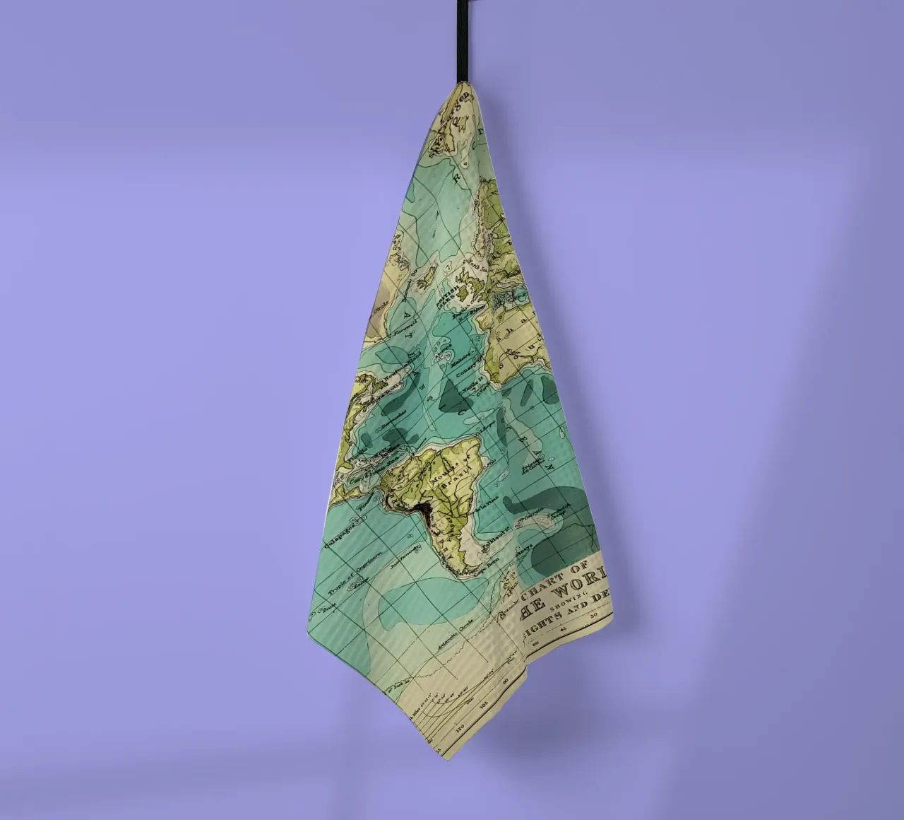 Mappa d'epoca canovaccio da cucina da Aiden Garcia