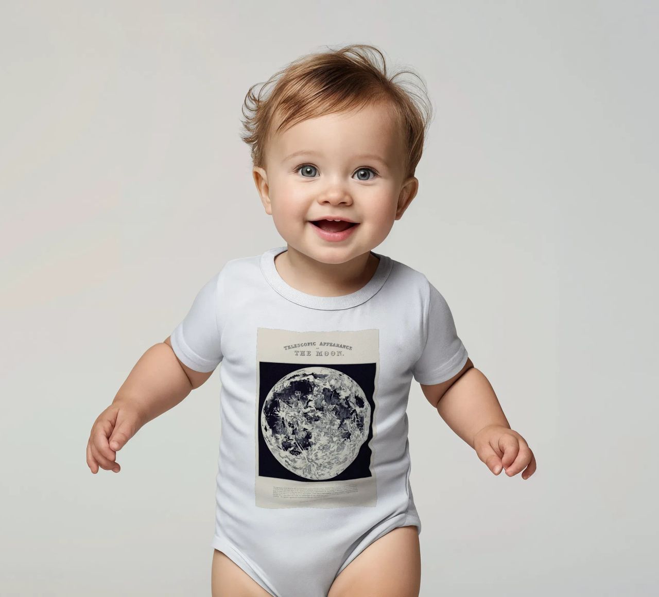 Telescopic Appearance Of The Moon body bébé de Astër