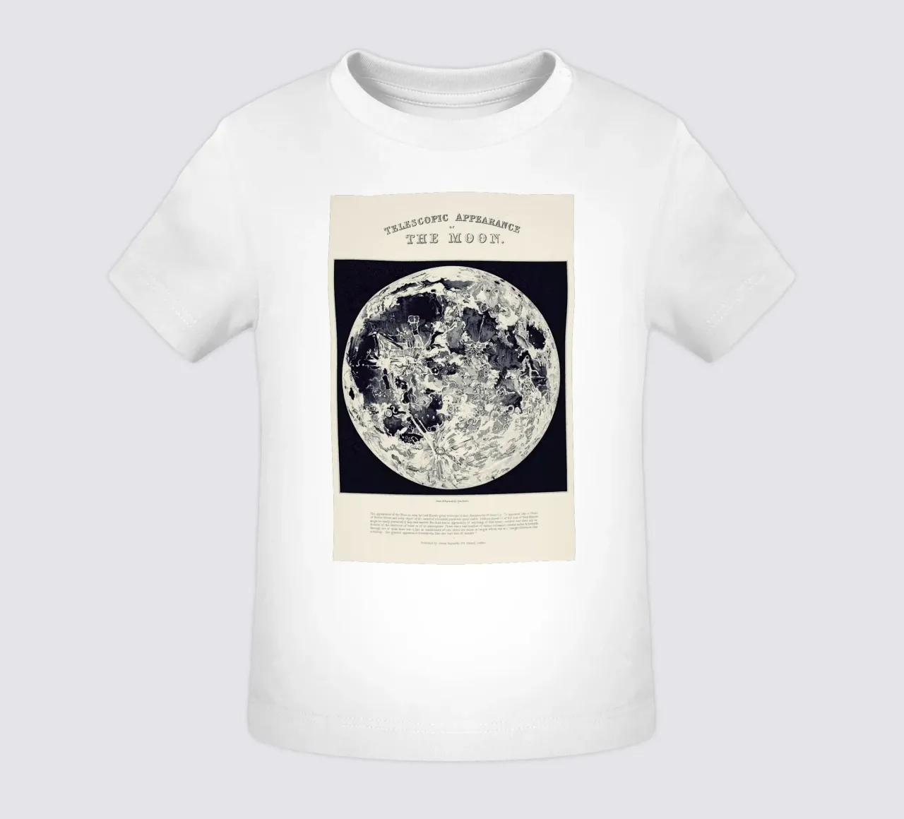 Telescopic Appearance Of The Moon Baby T-Shirt von Astër