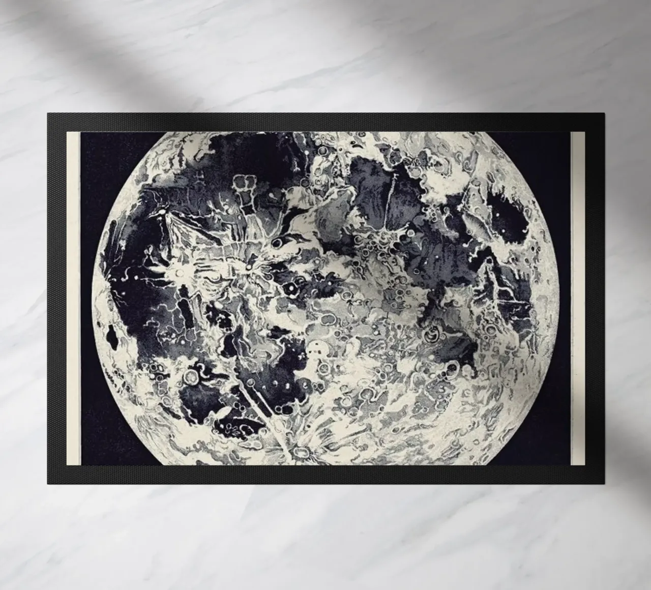 Telescopic Appearance Of The Moon zerbino da Astër