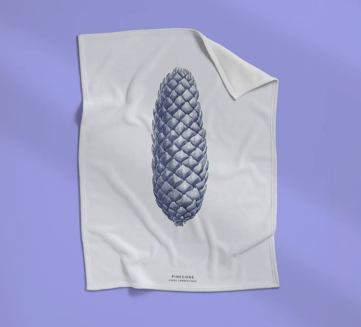 Pinecone II fleecedeken van Flora & Fauna