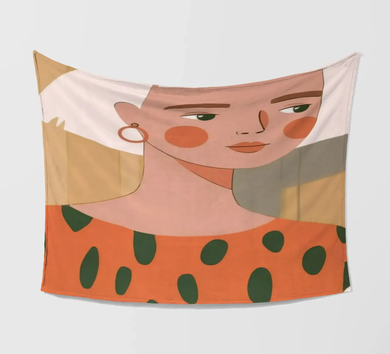 Celestial Tranquil Glow coperta in pile da Lumina Vision