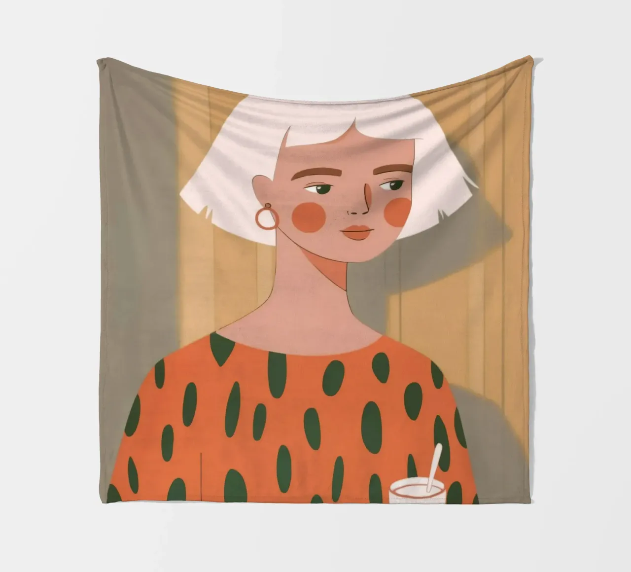 Himmlisches, ruhiges Glühen Fleecedecke von Lumina Vision