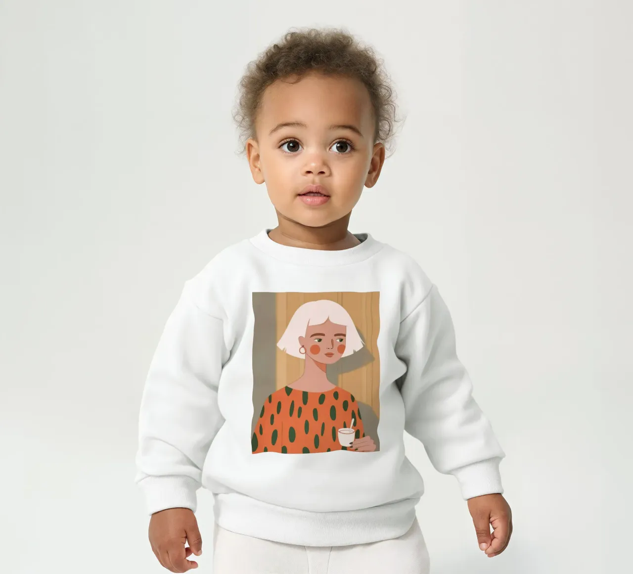 Celestial Tranquil Glow baby sweatshirt by Lumina Vision
