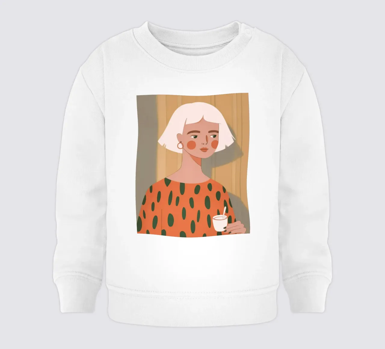 Celestial Tranquil Glow baby sweatshirt by Lumina Vision