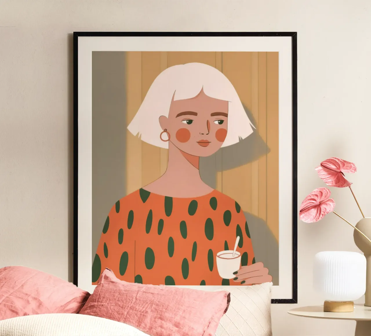 Celestial Tranquil Glow poster da Lumina Vision