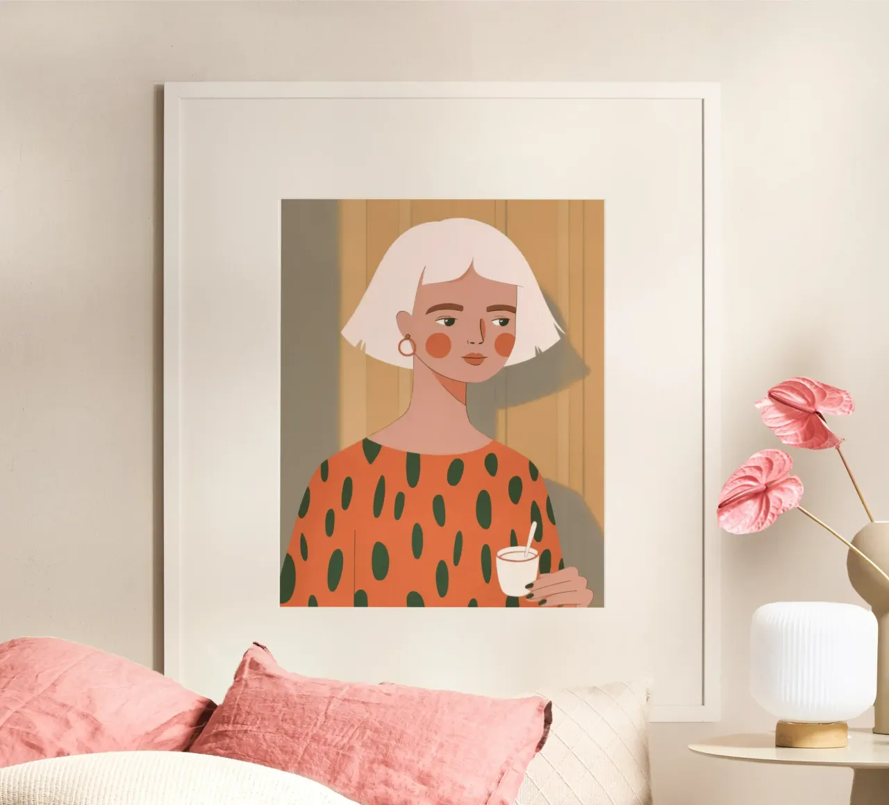 Celestial Tranquil Glow poster da Lumina Vision