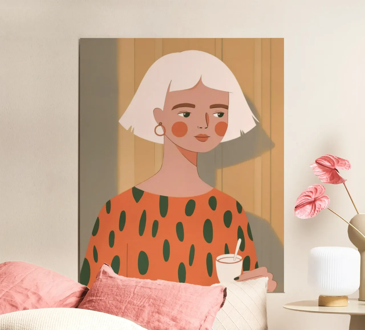 Celestial Tranquil Glow poster da Lumina Vision