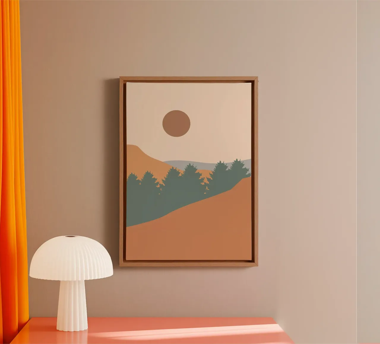 landscape nature canvas by Bartosz Powalka