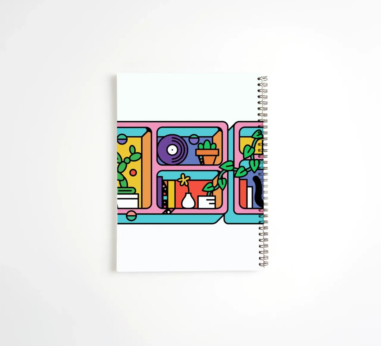 The Prickly Pear spiral notebook by Tyler Dale