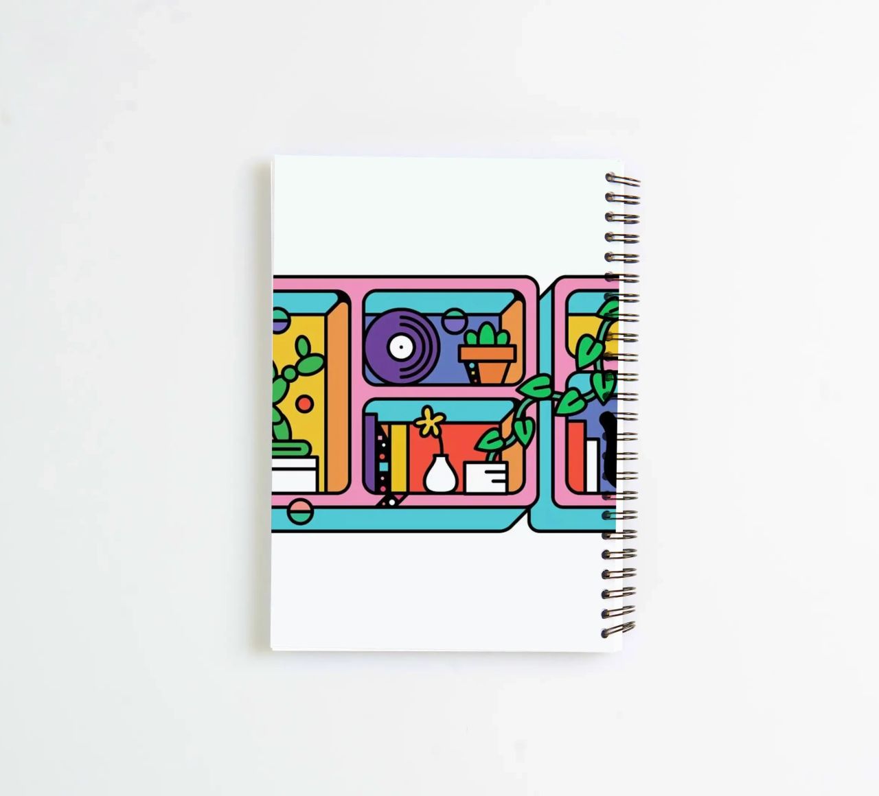 The Prickly Pear spiral notebook by Tyler Dale