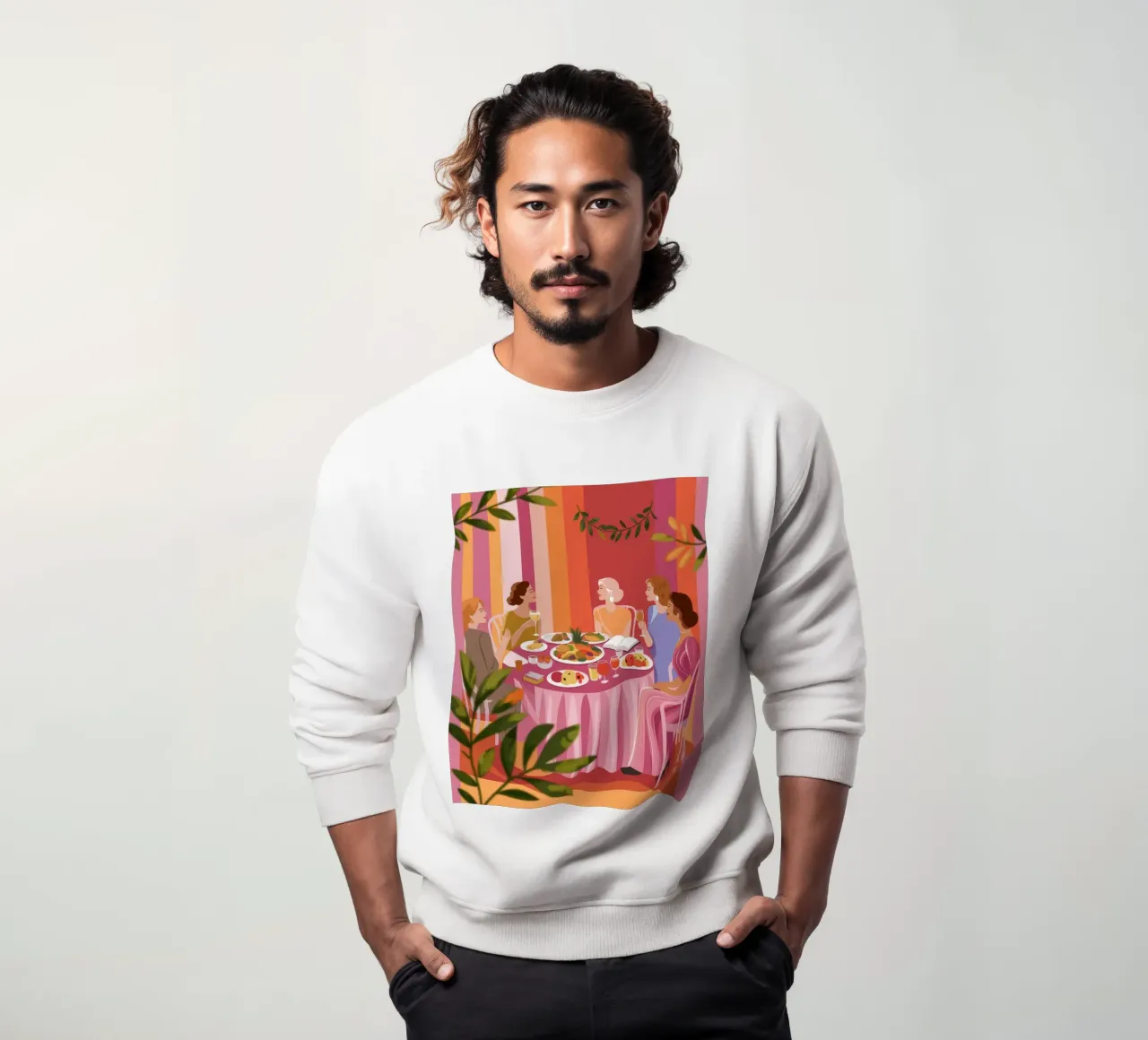 Dîner-rencontre esthétique sweat de Lumina Vision