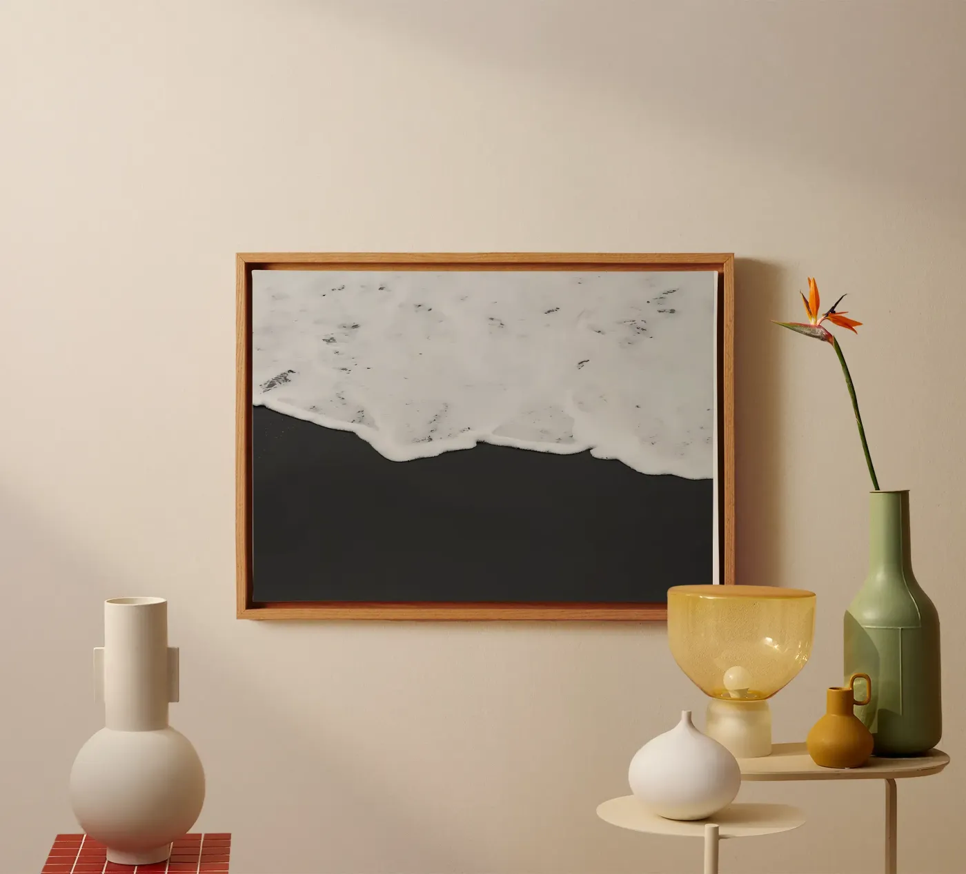 Wave canvas by Matthew Katz