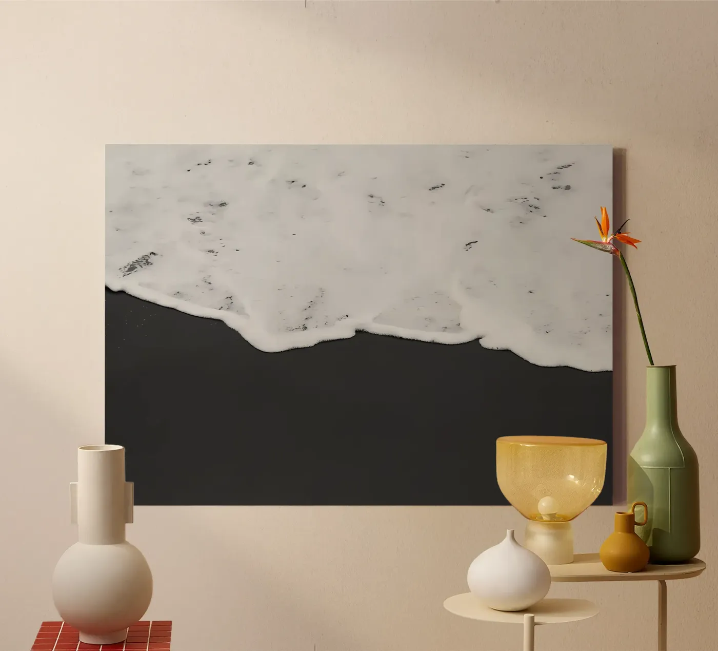 Wave canvas by Matthew Katz