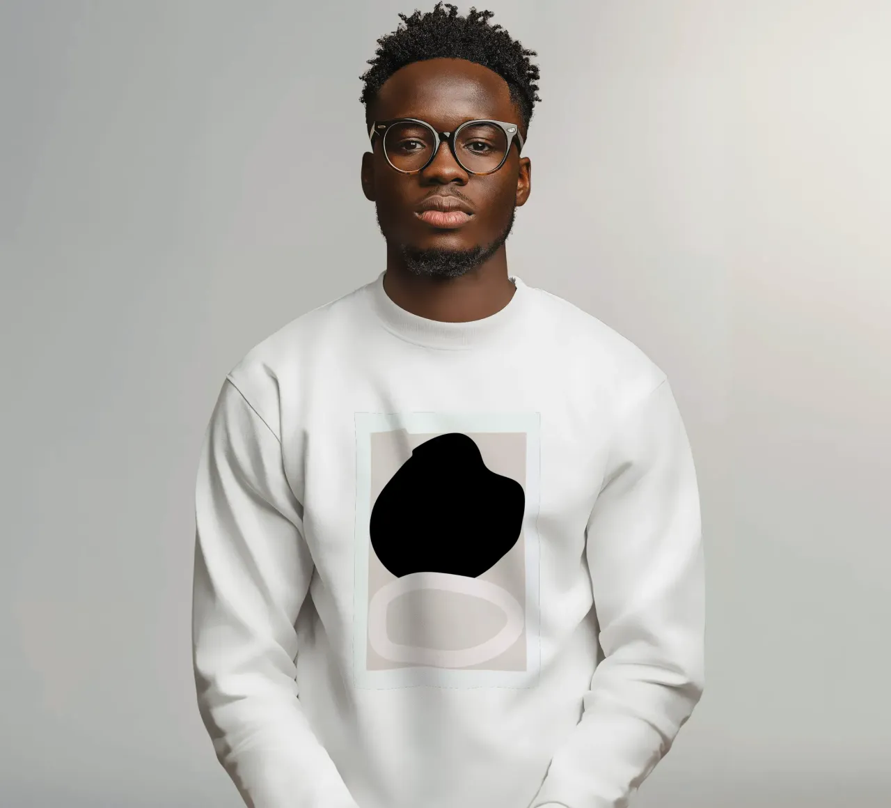 Dark Transparent Sweatshirt von Graphite