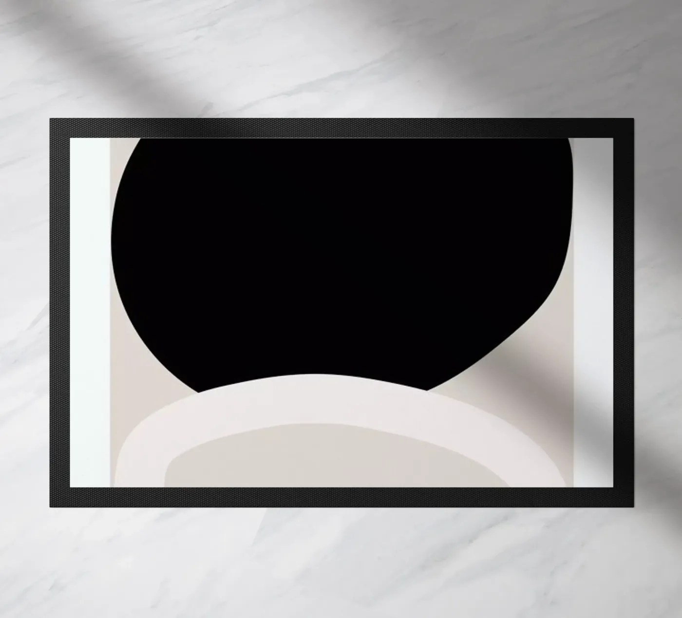 Dark Transparent paillasson de Graphite