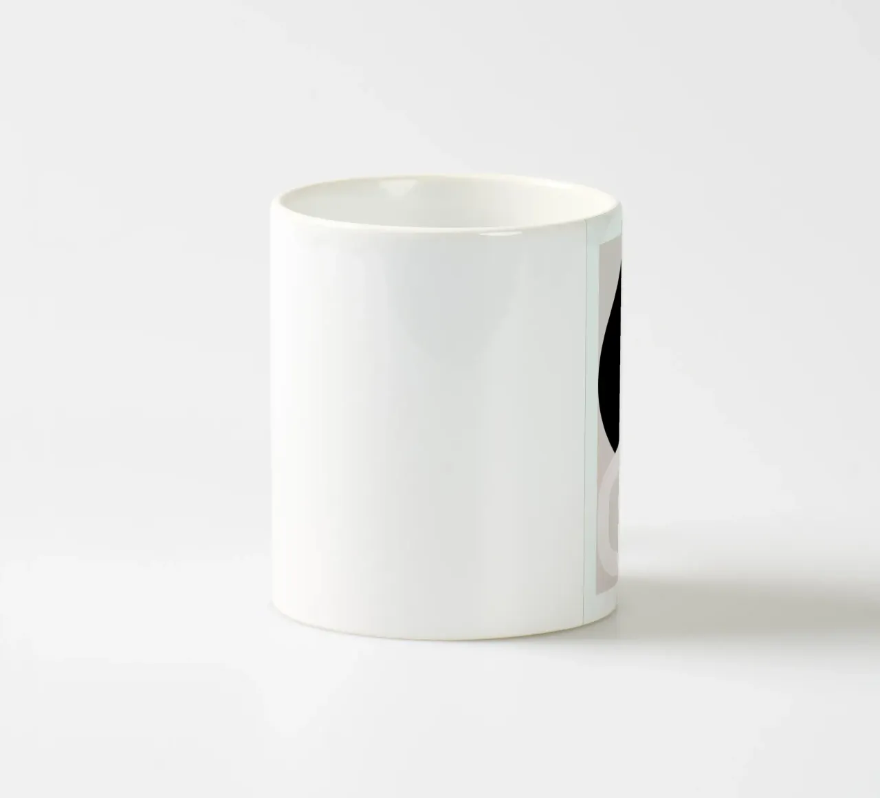 Dark Transparent keramische mok van Graphite