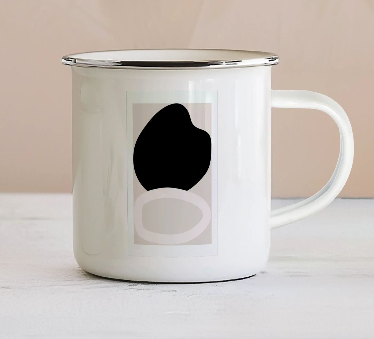 Dark Transparent tazza in smalto da Graphite