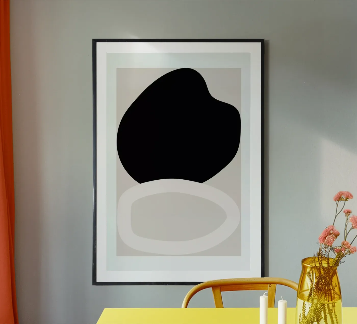 Dark Transparent poster van Graphite
