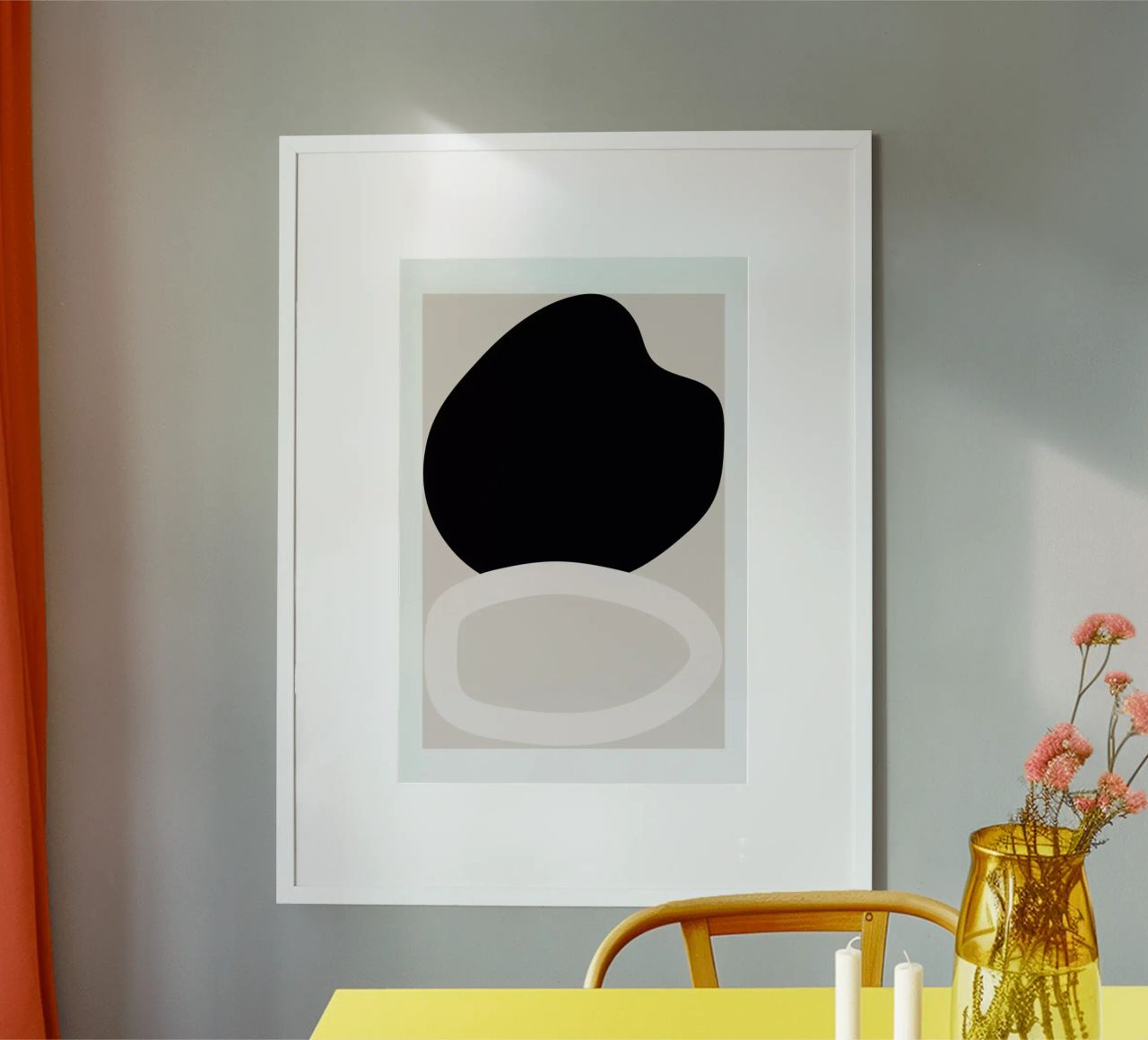 Dark Transparent Poster von Graphite