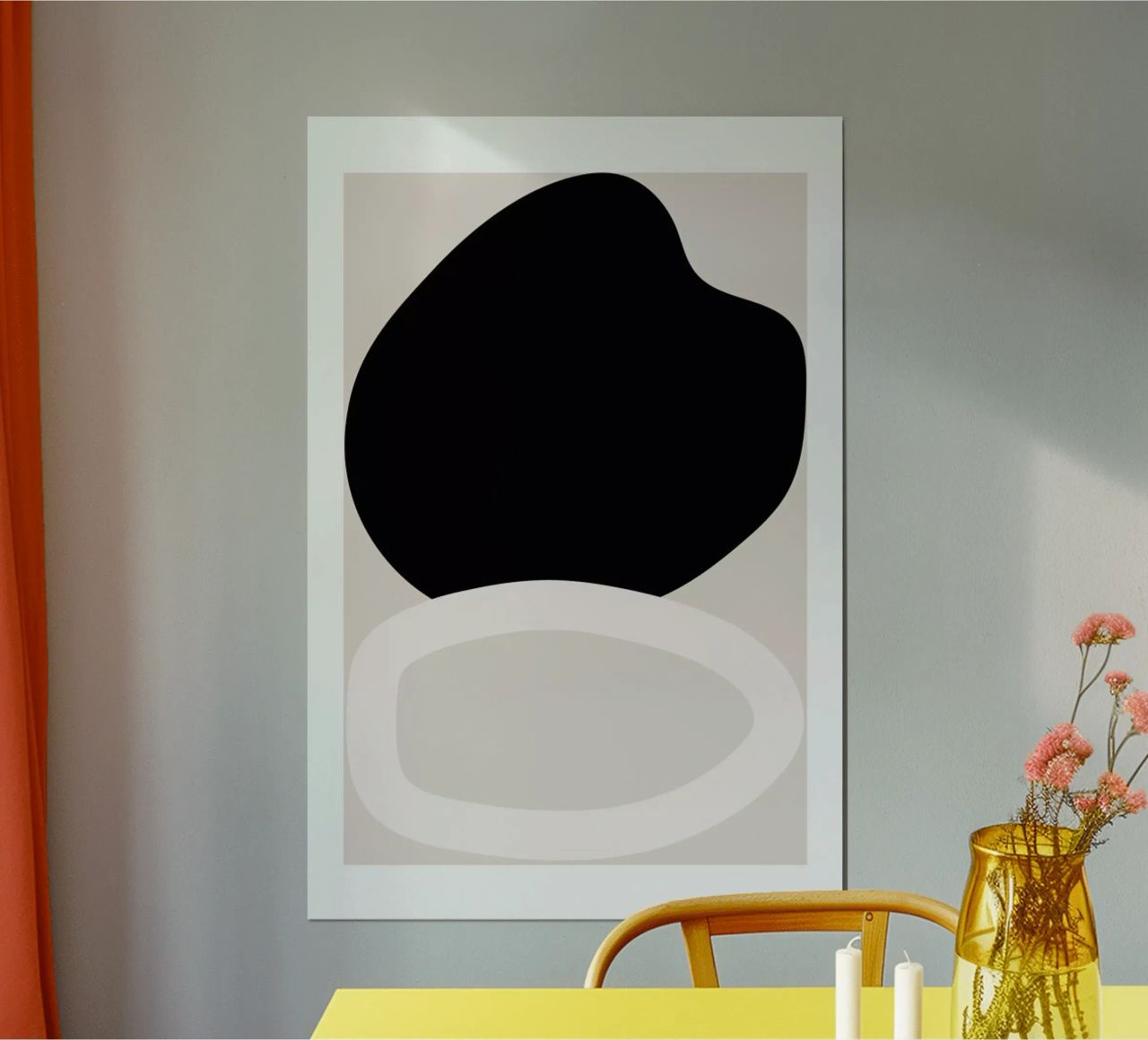 Dark Transparent Poster von Graphite