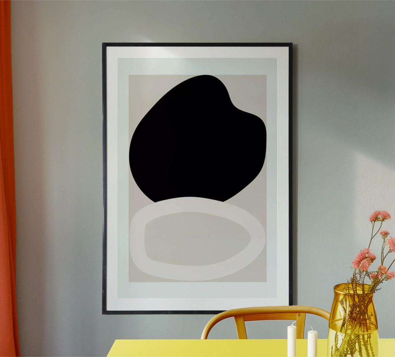 Dark Transparent Poster von Graphite