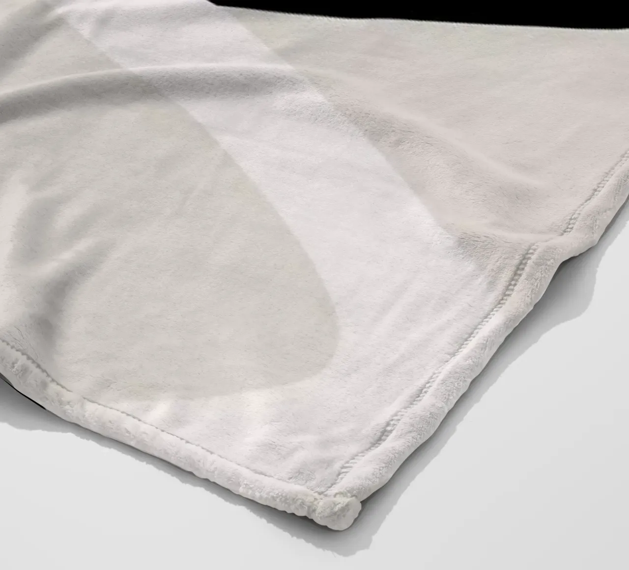 Dark Transparent fleece blanket by Graphite