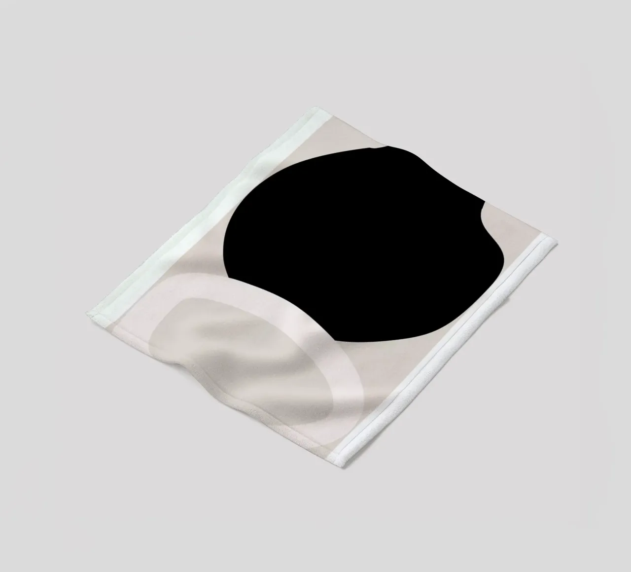 Dark Transparent fleece blanket by Graphite