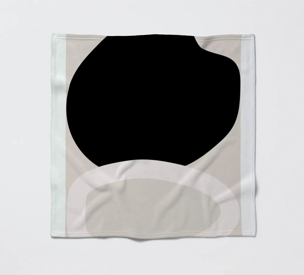 Dark Transparent fleece blanket by Graphite