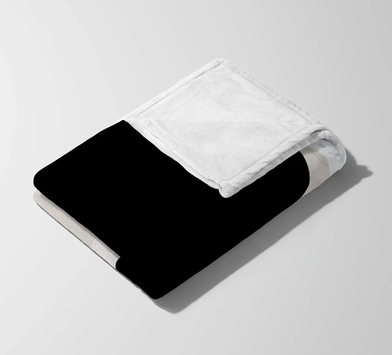 Dark Transparent fleece blanket by Graphite