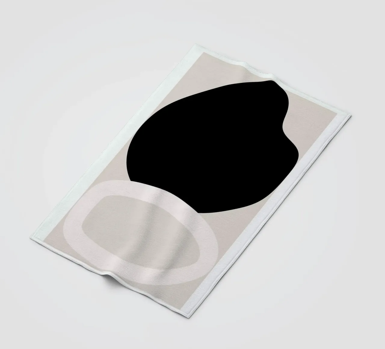 Dark Transparent fleece blanket by Graphite