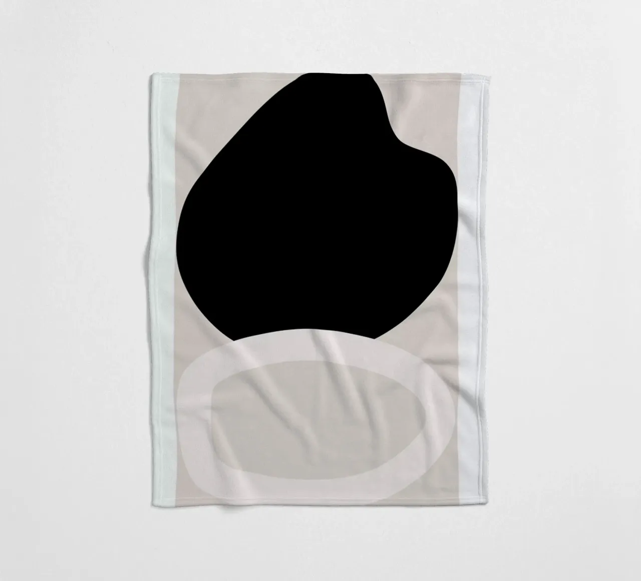 Dark Transparent fleece blanket by Graphite