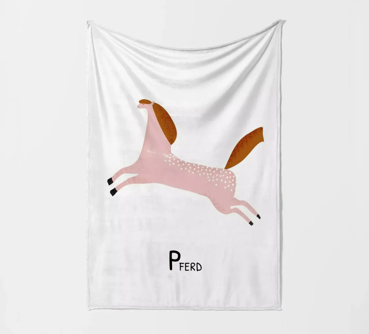 Pferd fleecedeken van Little Flourishes