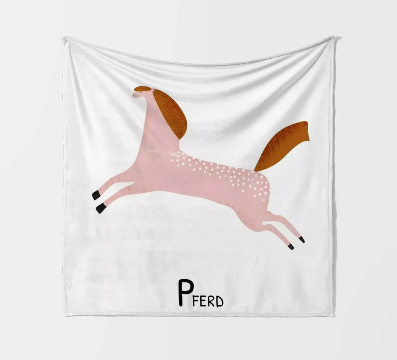 Pferd fleecedeken van Little Flourishes