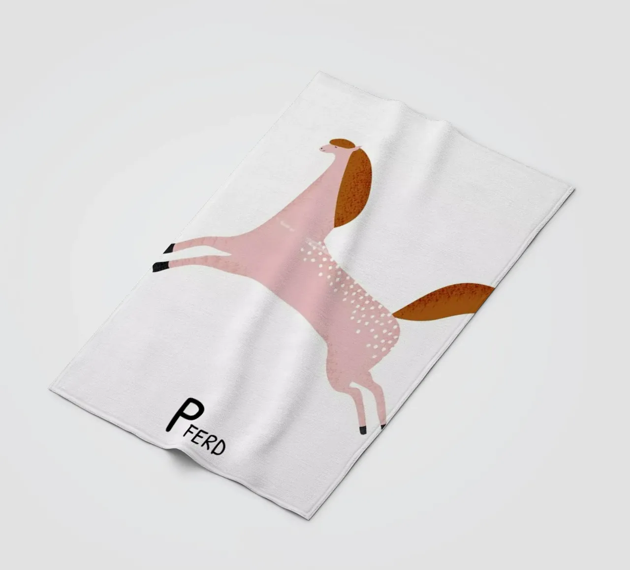 Pferd fleecedeken van Little Flourishes