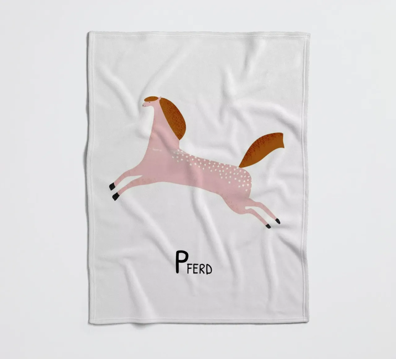 Pferd fleecedeken van Little Flourishes