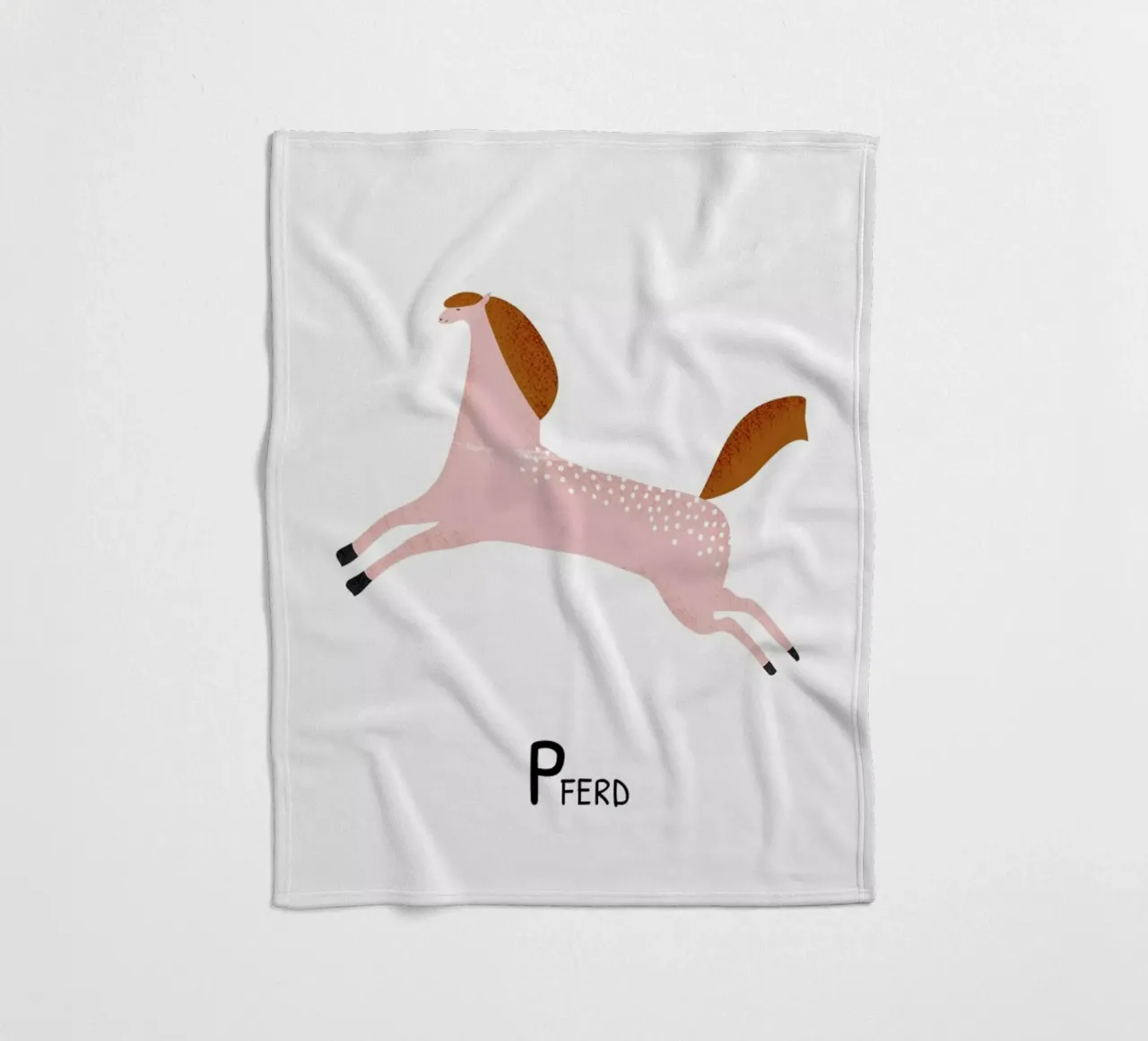 Pferd fleecedeken van Little Flourishes